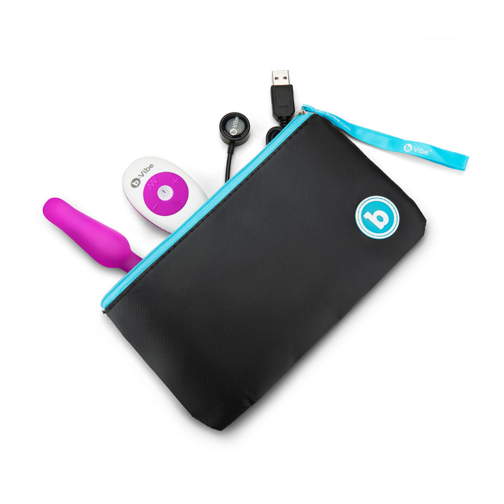 b-Vibe Novice Vibrating Silicone Butt Plug