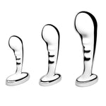 b-Vibe Stainless Steel 3-Piece P-Spot Training Set