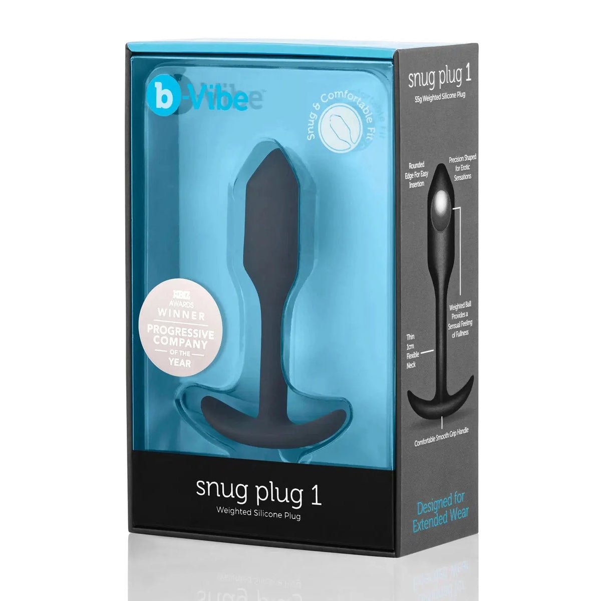 b-Vibe Weighted Snug Plug 1