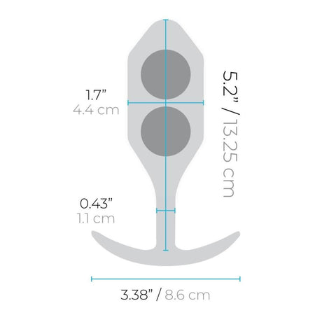 b-Vibe Weighted Snug Plug 4