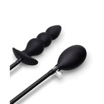 b-Vibe Beaded Inflatable Anal Plug with Hand Pump