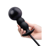 b-Vibe Beaded Inflatable Anal Plug with Hand Pump