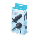 b-Vibe Beaded Inflatable Anal Plug with Hand Pump