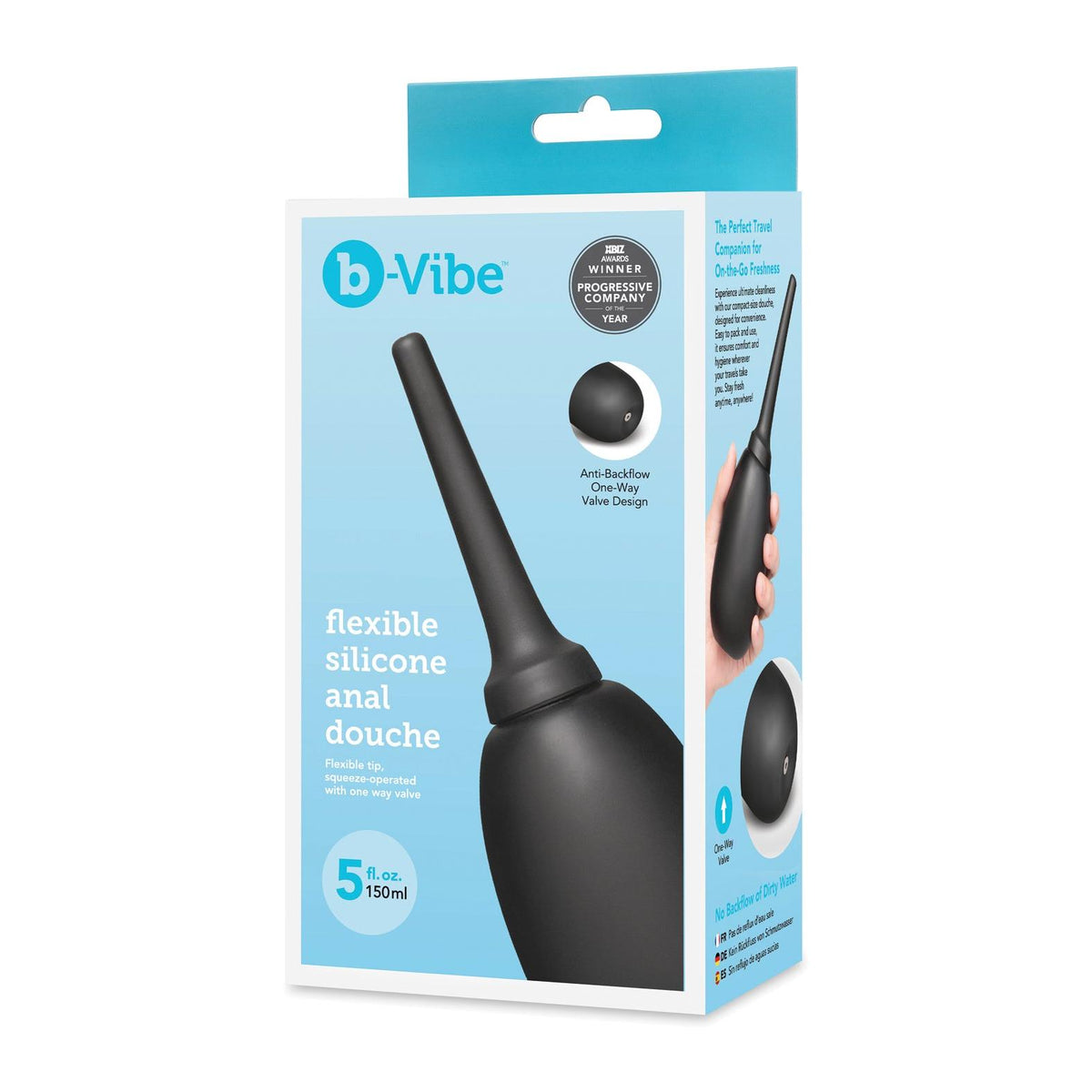 b-Vibe Flexible Silicone Anal Douche
