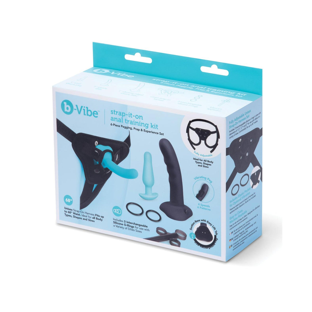 b-Vibe Strap-it-On Anal Training Kit