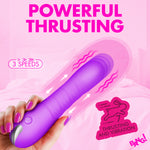 Bang! Thrusting Silicone Dildo in Purple