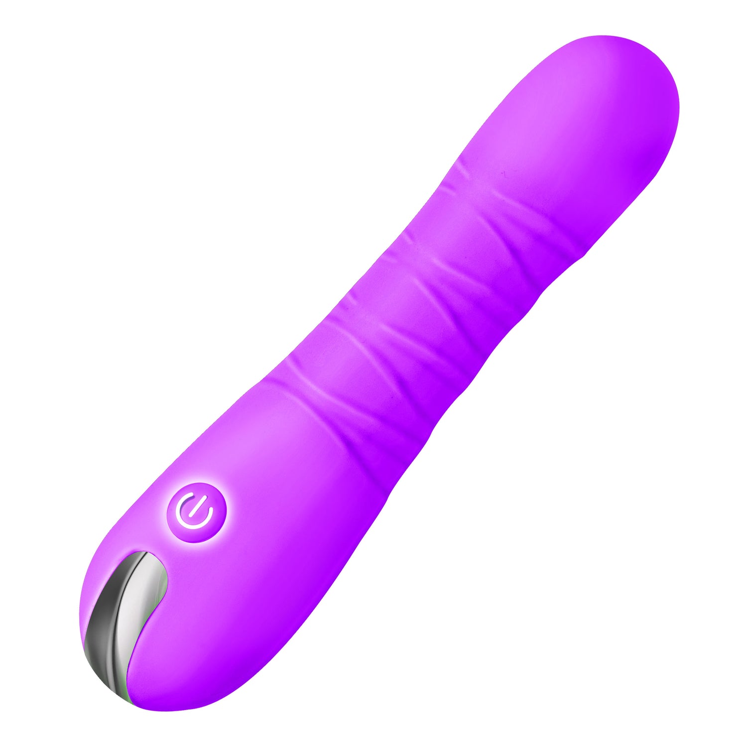 Bang! Thrusting Silicone Dildo in Purple