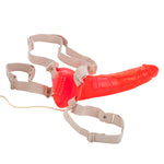 Betty's Jelly Strap On Vibrating Dildo