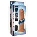 Big Shot Vibrating Remote Control Silicone Dildo