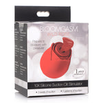 Bloomgasm Wild Rose 10X Silicone Clitoral Stimulator