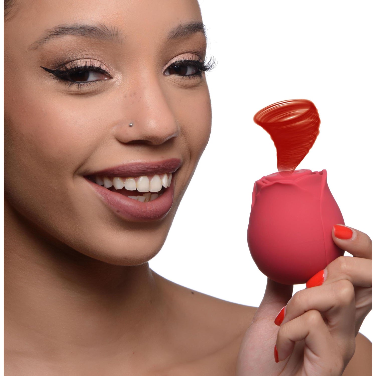 Bloomgasm Wild Rose 10X Silicone Clitoral Stimulator