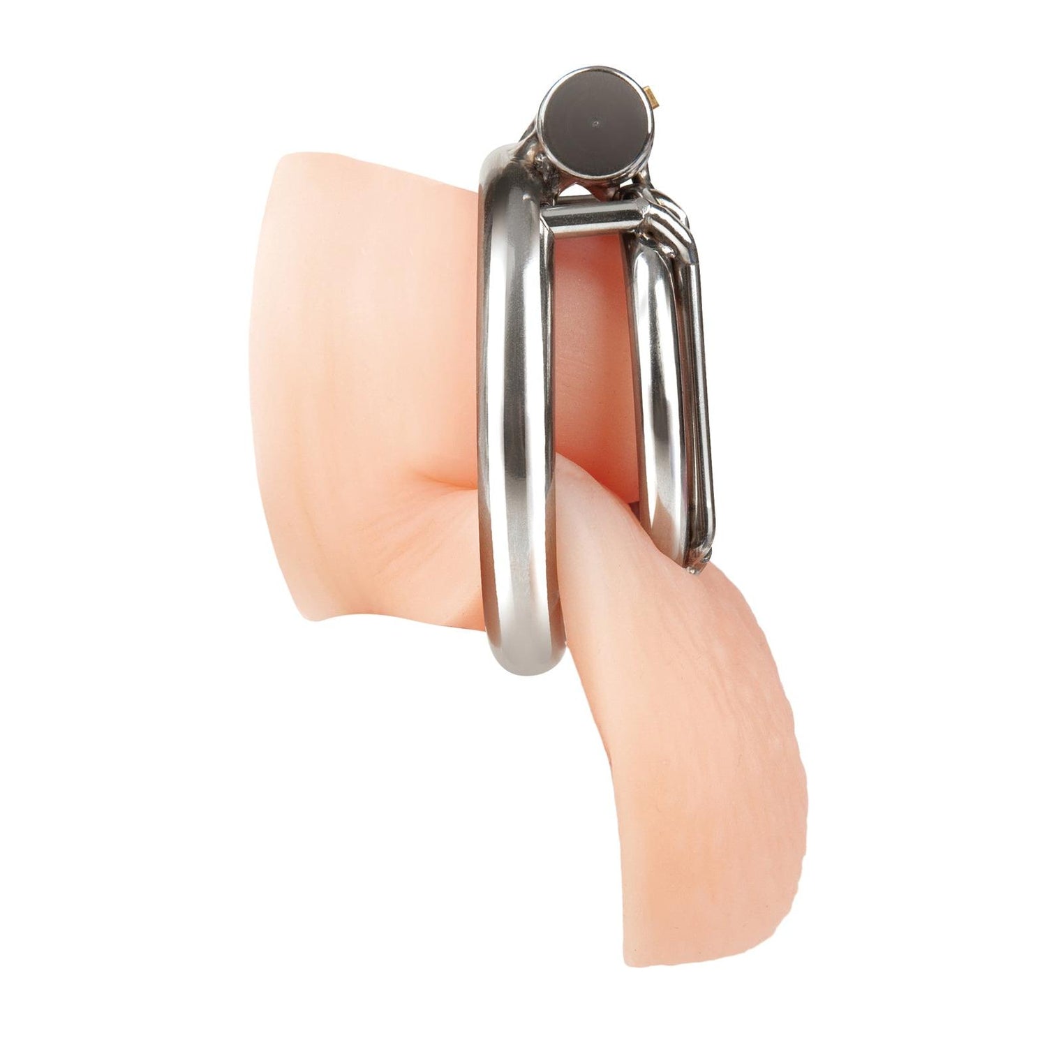 Blue Line Micro Jail Time Chastity Cage