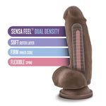 Blush Au Naturel 7 Inch Fat Boy Dildo