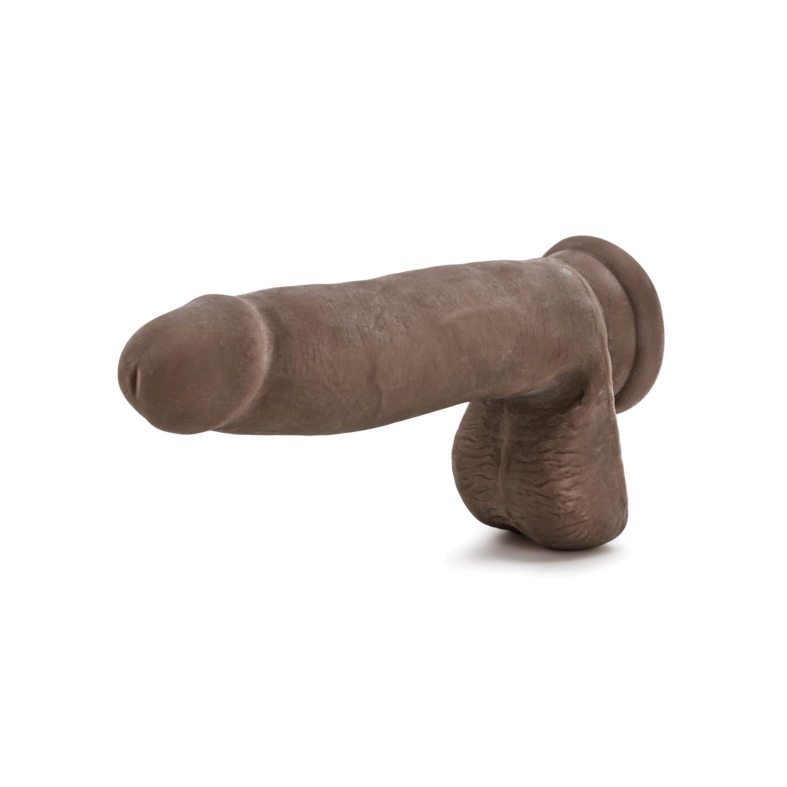 Blush Au Naturel 7" Sensa Feel Dildo in Chocolate