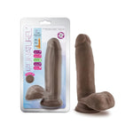 Blush Au Naturel 7" Sensa Feel Dildo in Chocolate
