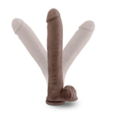 Blush Au Naturel Daddy 14 Inch Sensa Feel Dual Density Dildo