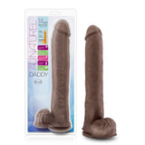 Blush Au Naturel Daddy 14 Inch Sensa Feel Dual Density Dildo