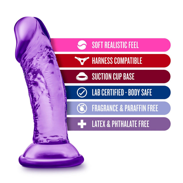 Blush B Yours Sweet N' Small 4 Inch Dildo with Suction Cup