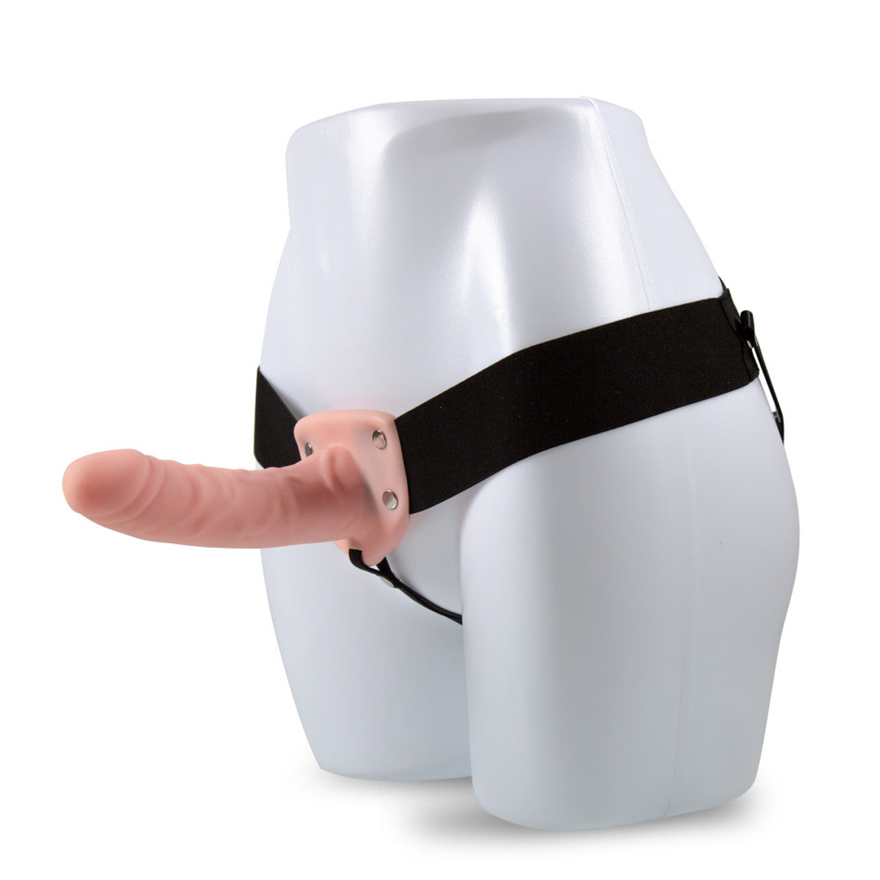 Blush Dr. Skin Realistic Hollow Strap-On