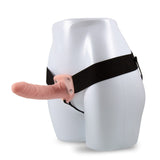 Blush Dr. Skin Realistic Hollow Strap-On