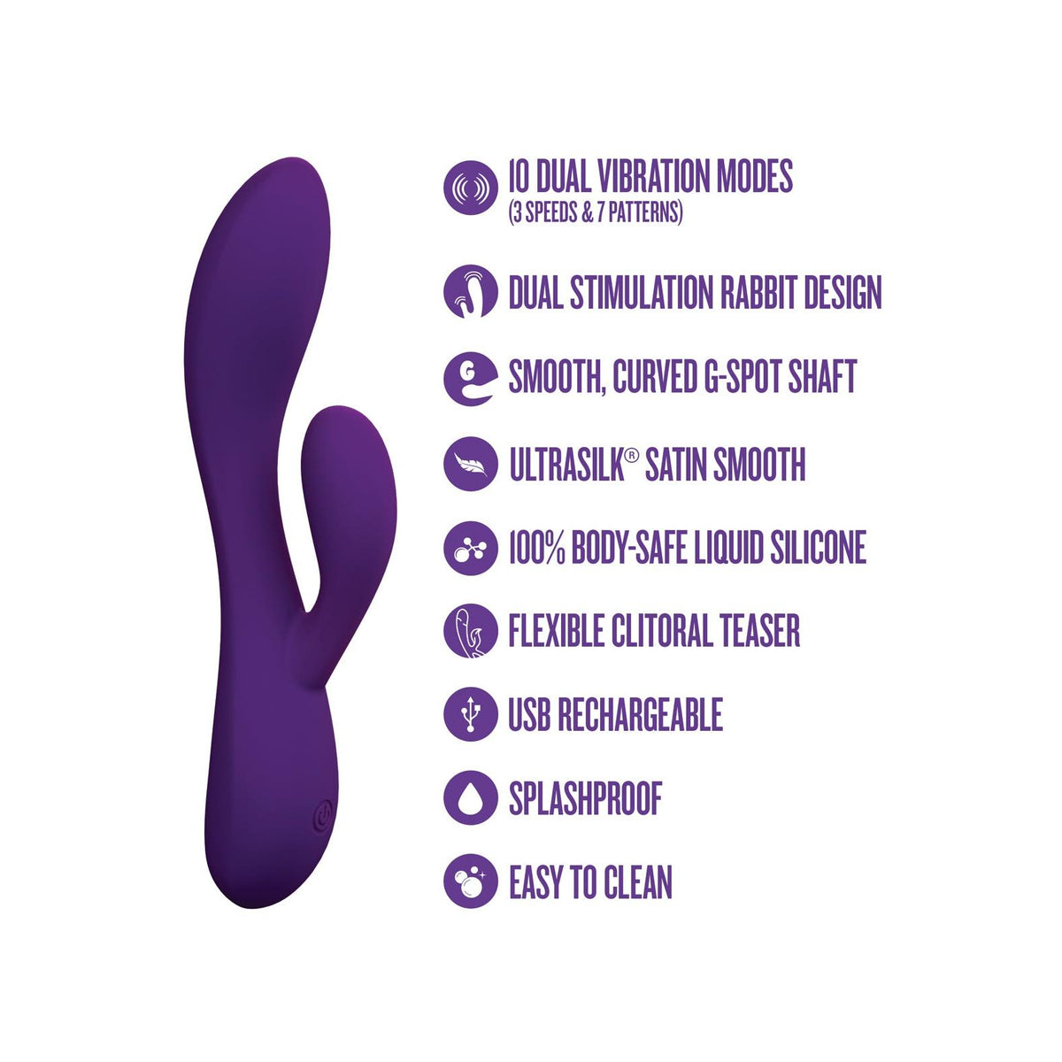 Blush Fever Dream Rabbit Vibrator With Dual Motors