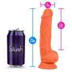 Blush Neo Elite Silicone Dual Density Cock