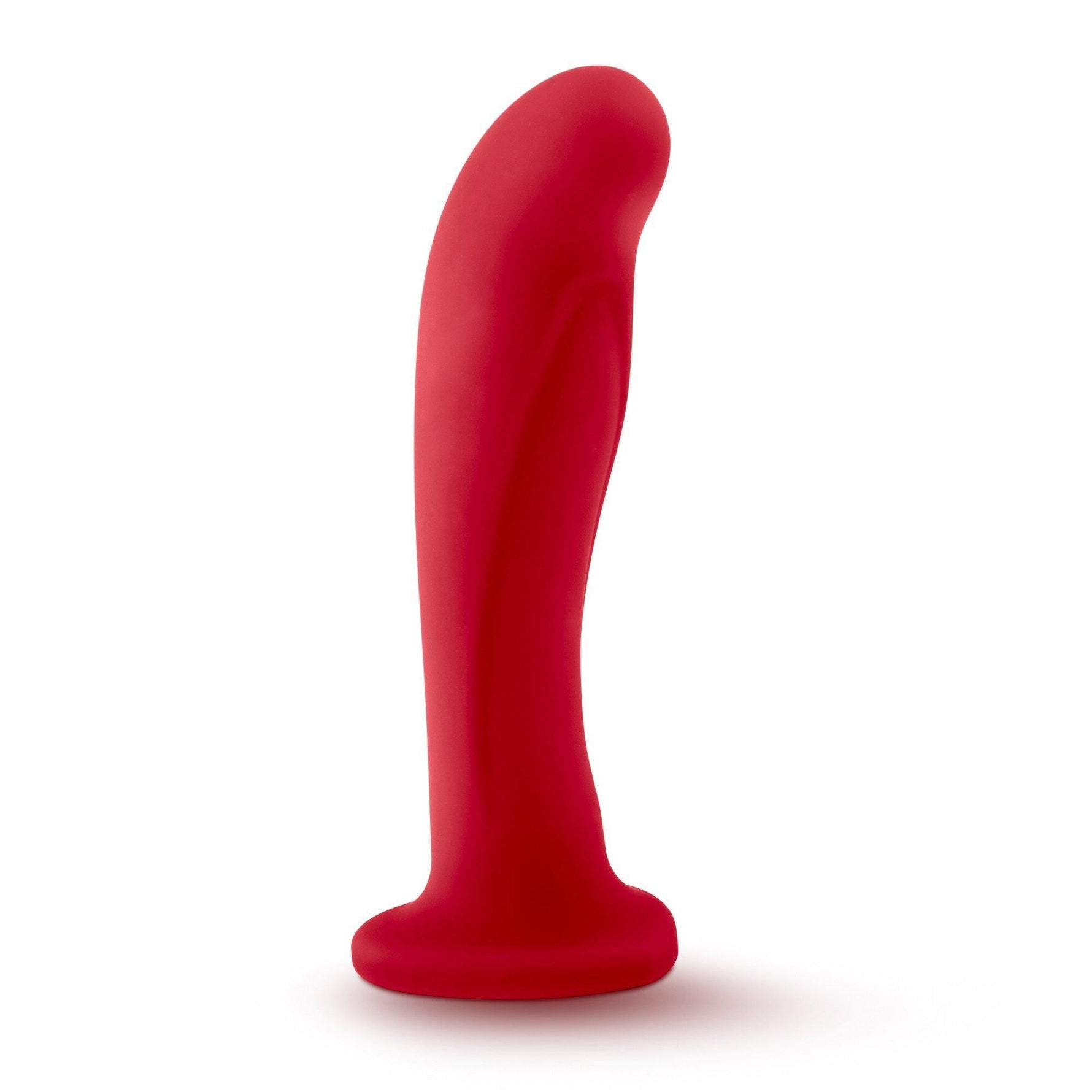 Blush Temptasia Jezebel Curved Silicone Dildo for Strap On
