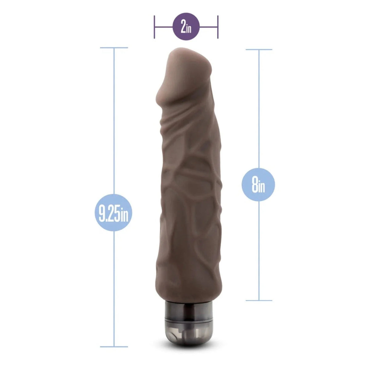 Blush X5 Plus Hard On Vibrating Dildo