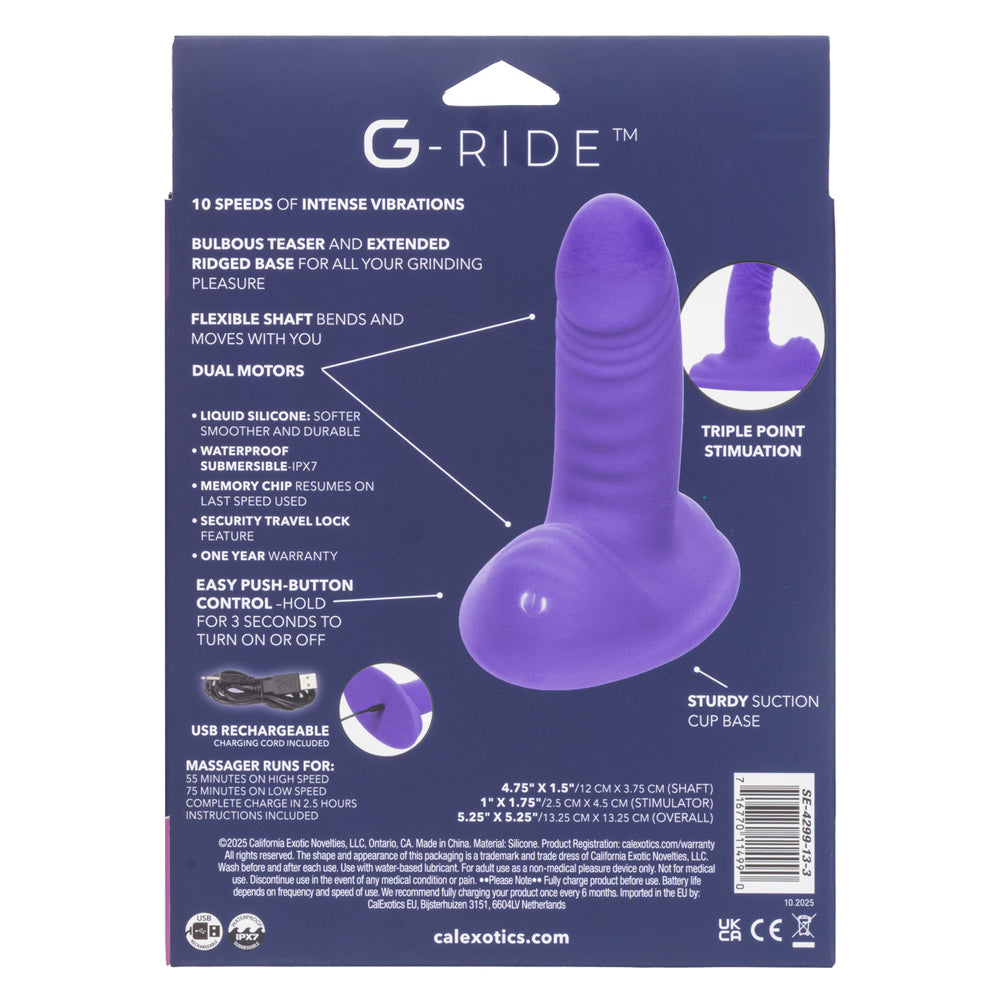 CalExotics G-Ride Thrill Ride Grinder Vibe