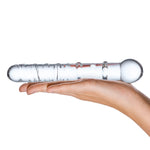 Callisto Clear 7 Inch Glass Dildo