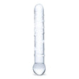 Callisto Clear 7 Inch Glass Dildo