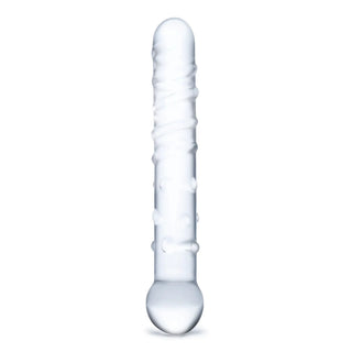 Callisto Clear 7 Inch Glass Dildo