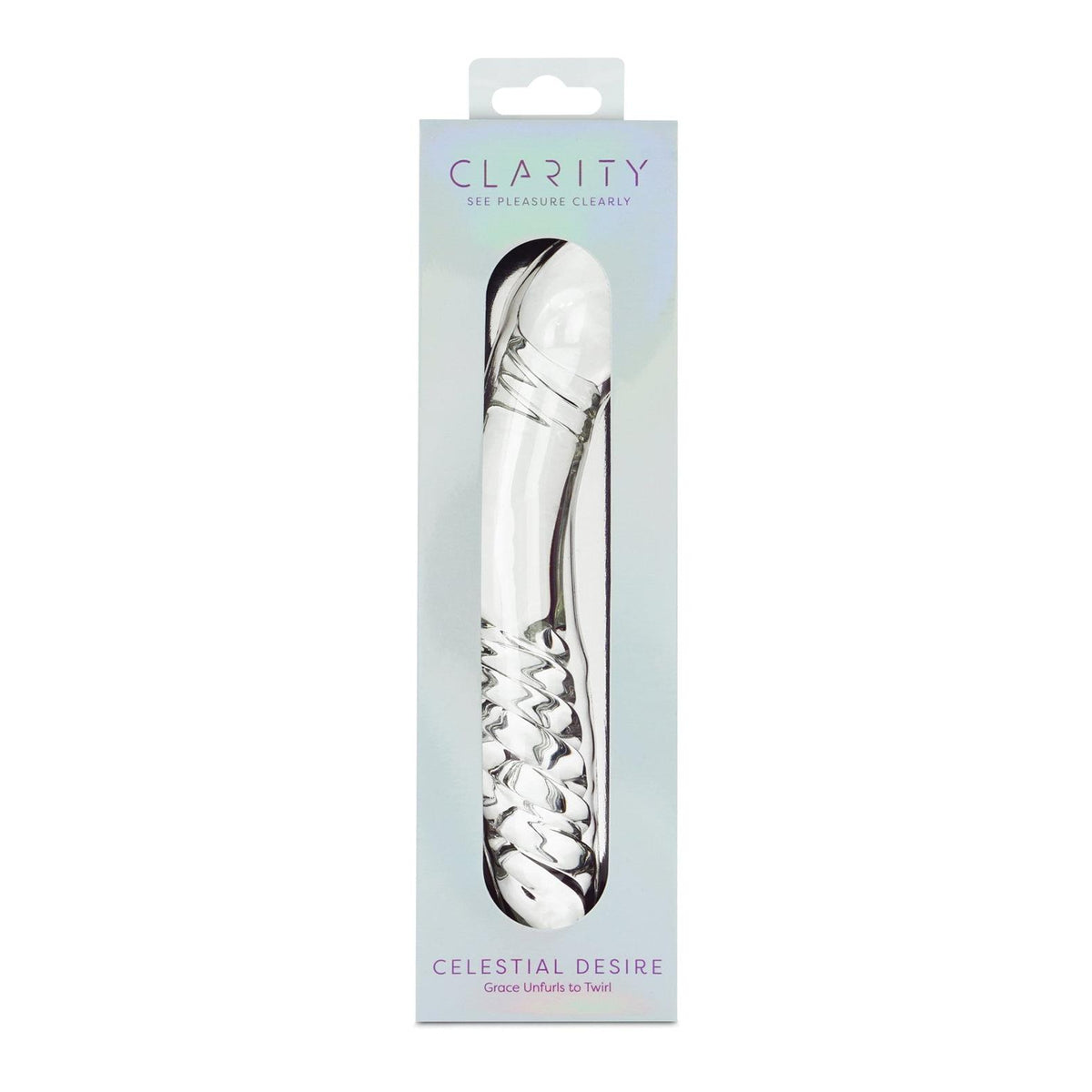 Clarity Glass Dildo Celestial Desire