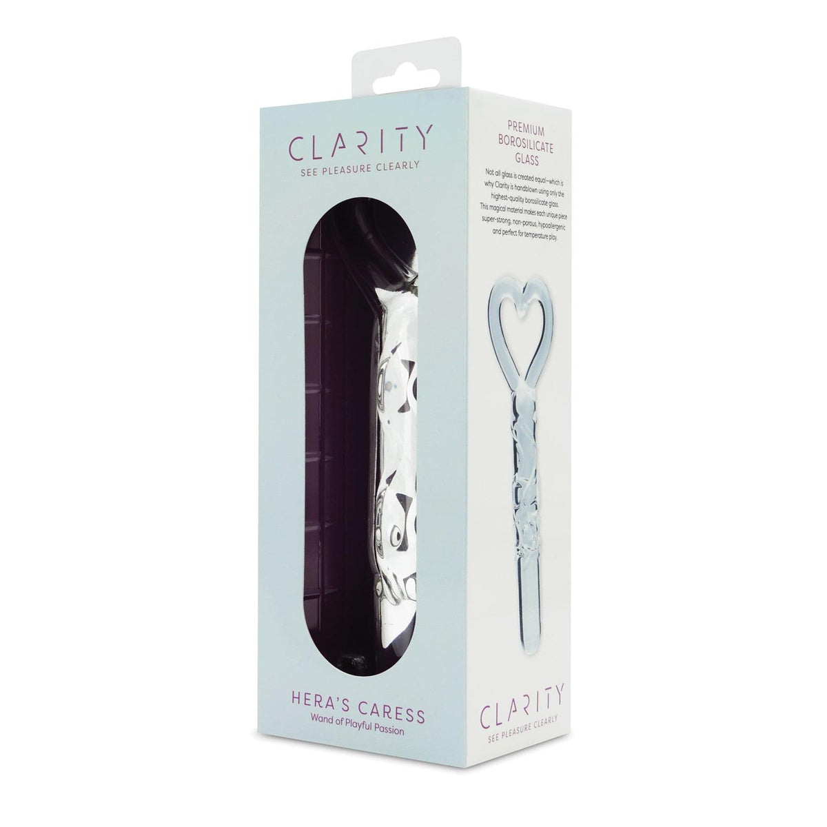Clarity Glass Dildo - Hera's Caress