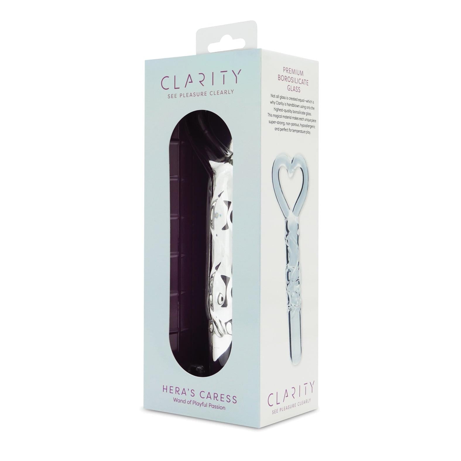 Clarity Glass Dildo - Hera's Caress