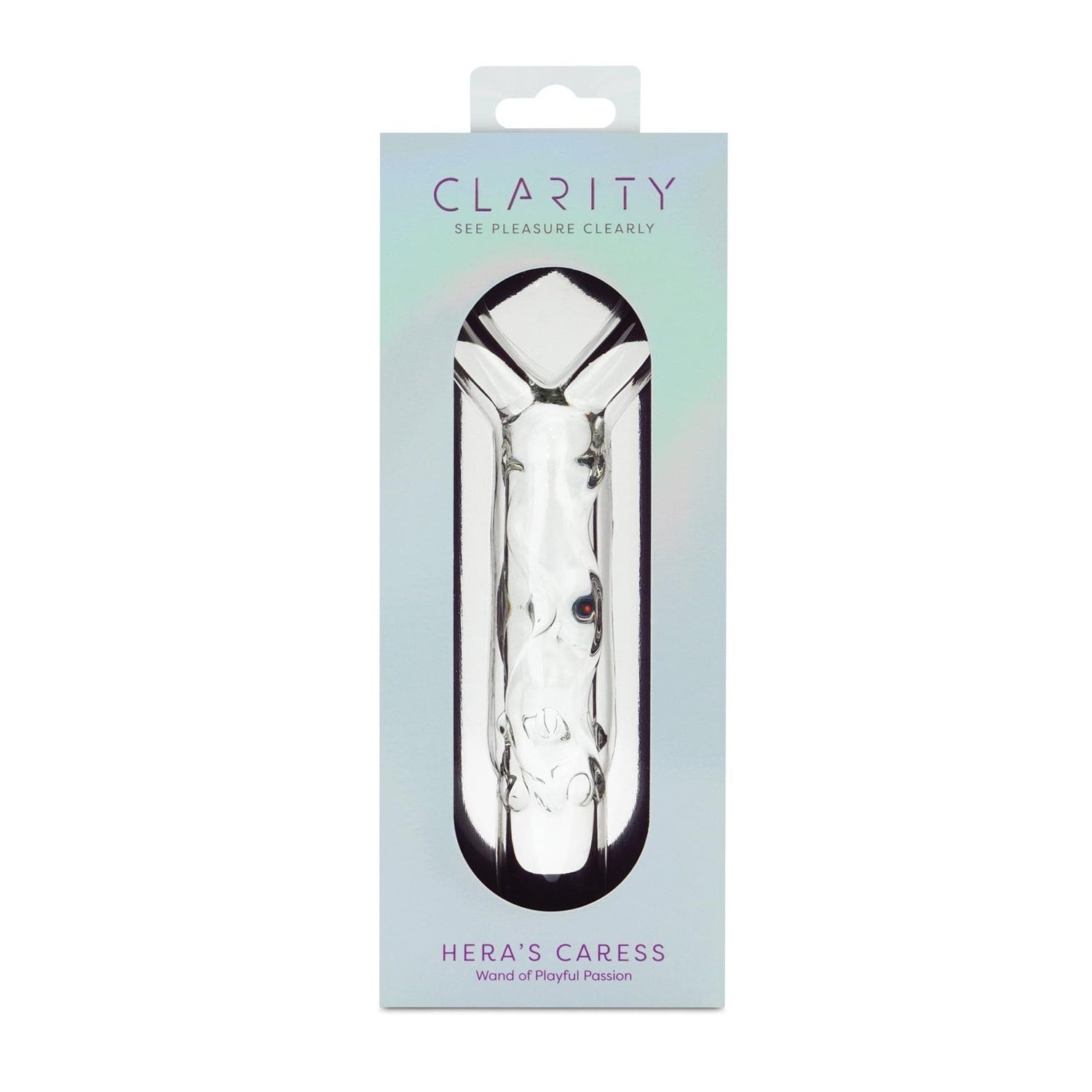 Clarity Glass Dildo - Hera's Caress