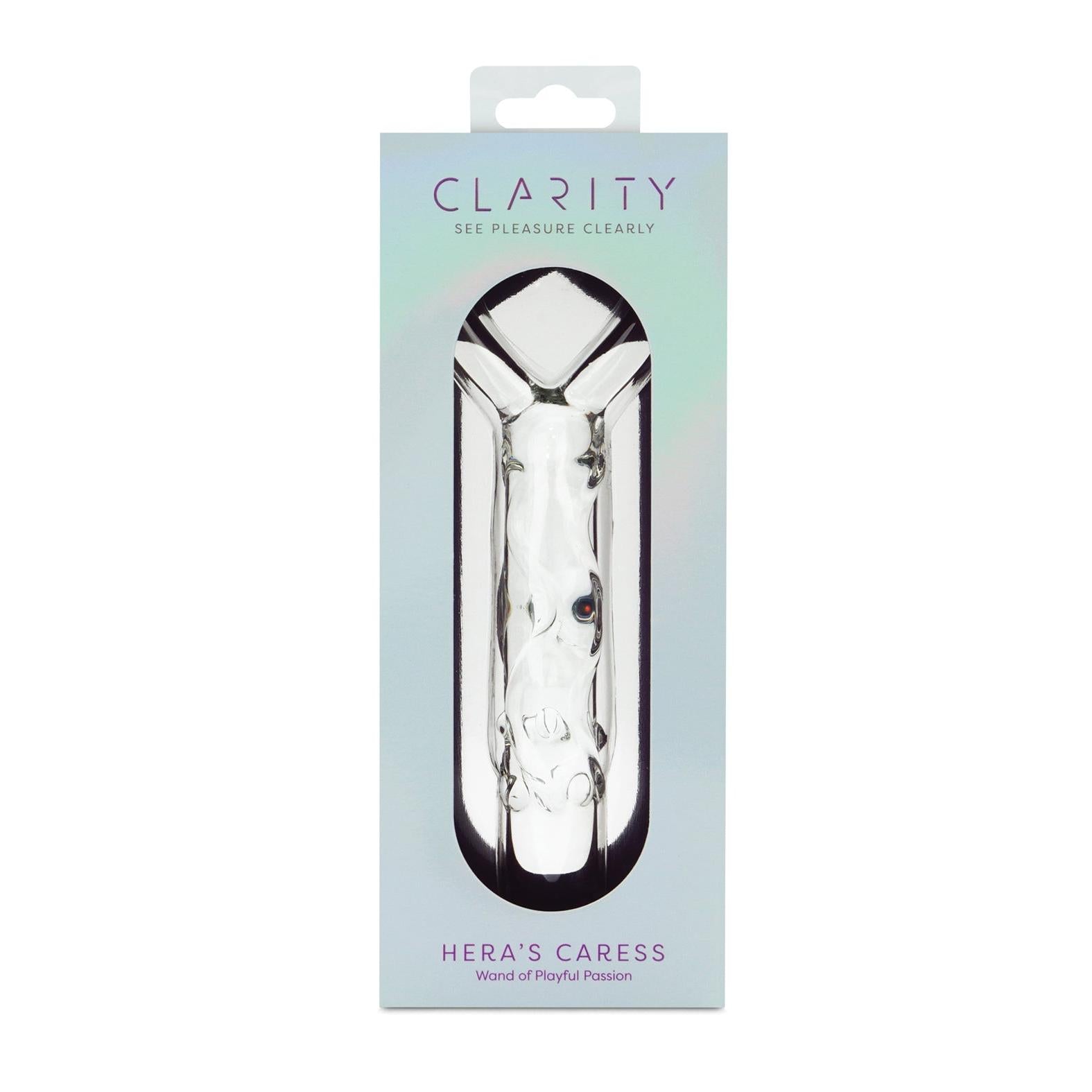 Clarity Glass Dildo - Hera's Caress