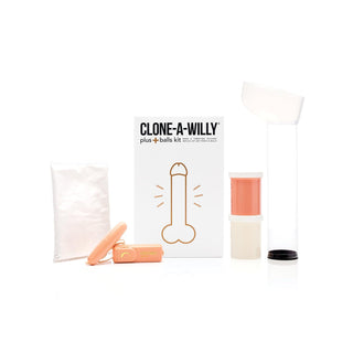 Clone-A-Willy Plus Balls Kit in Light Skin Tone