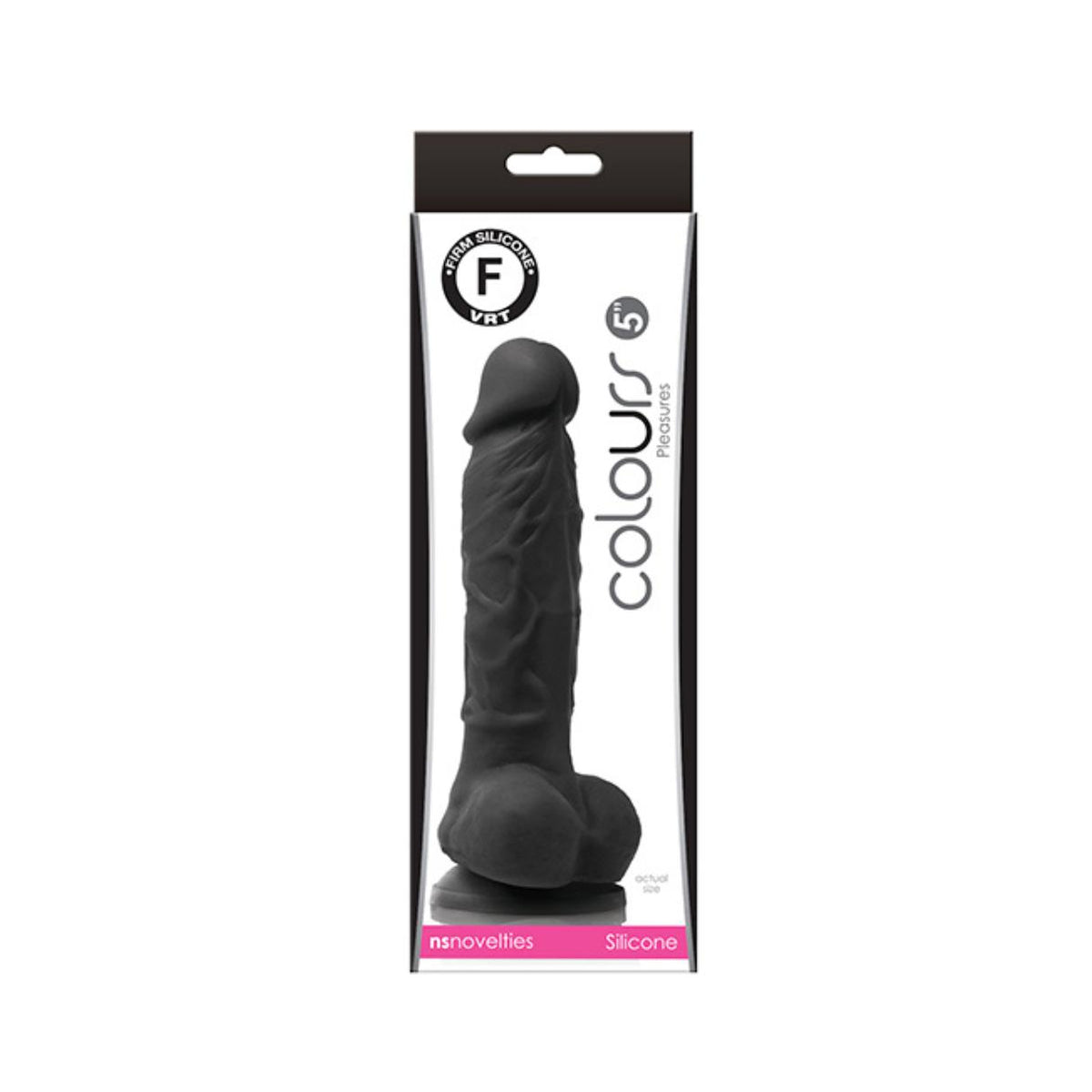 Colours Pleasures Silicone Dildo With Suction Cup