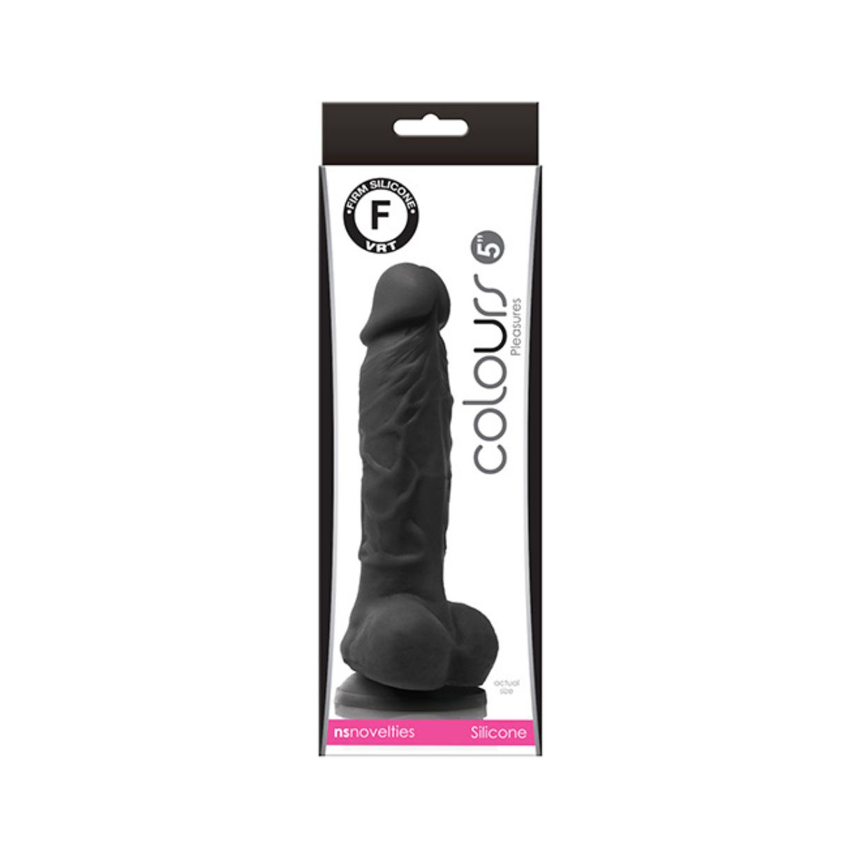 Colours Pleasures Silicone Dildo With Suction Cup