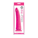 Colours Pleasures Thin 8 Inch Dildo