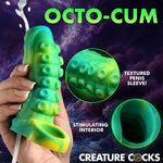 Creature Cocks Siphon Tentacle Squirting Penis in Green