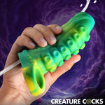Creature Cocks Siphon Tentacle Squirting Penis in Green