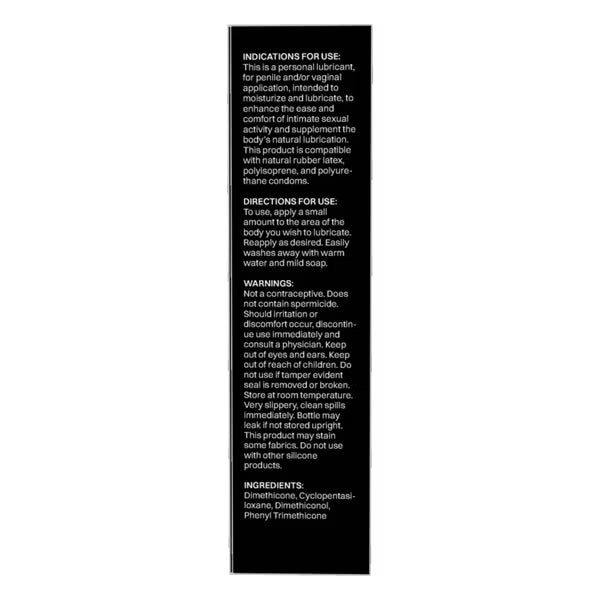 Wet Platinum Luxury Silicone Lubricant 6.1 oz