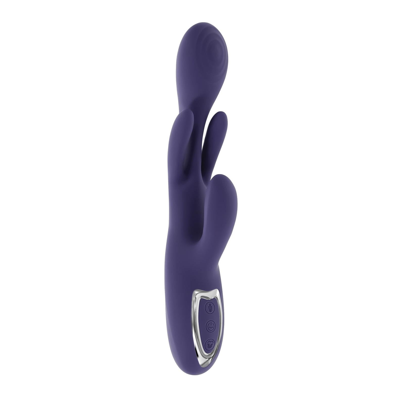 Evolved Bow Down Vibrator in Purple