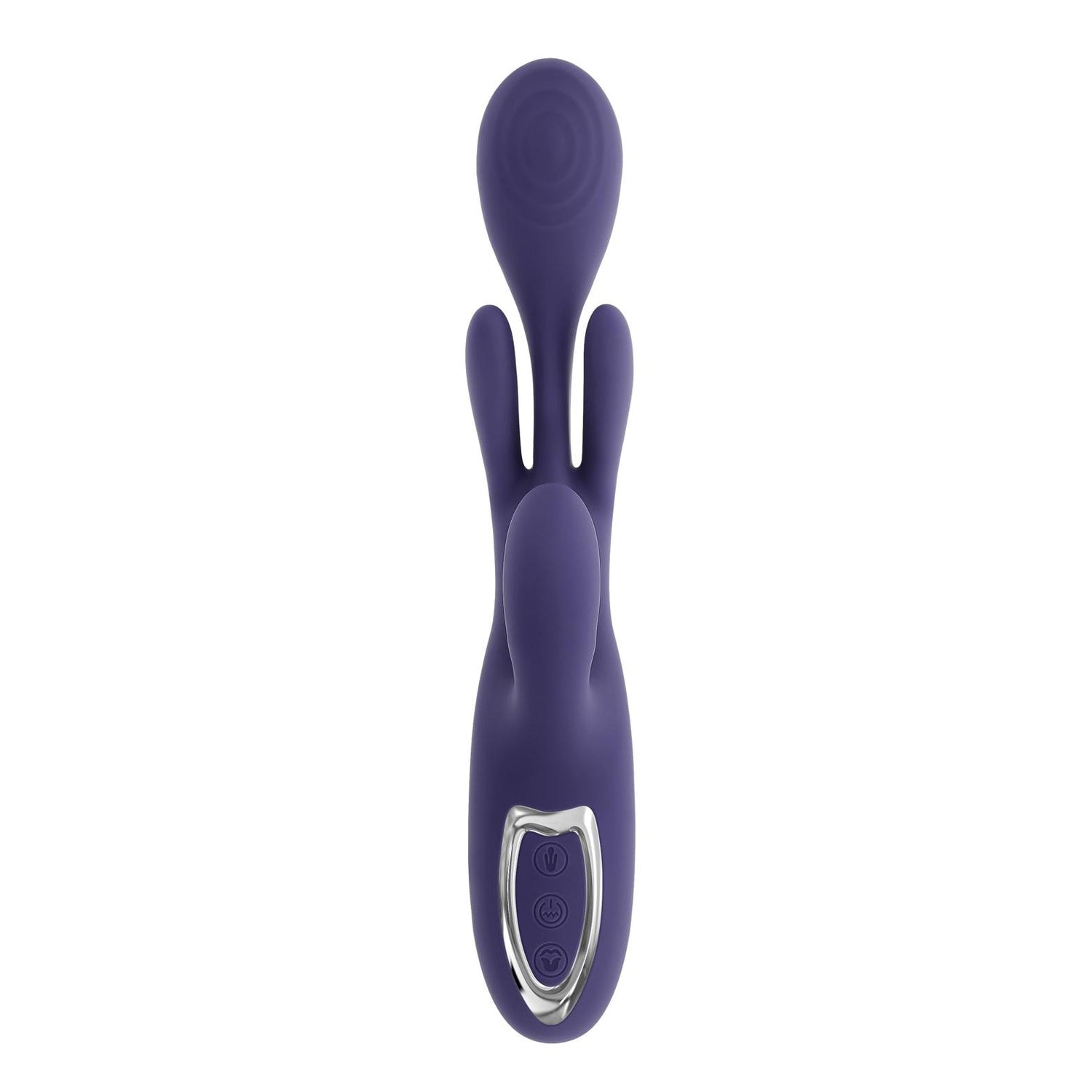 Evolved Bow Down Vibrator in Purple
