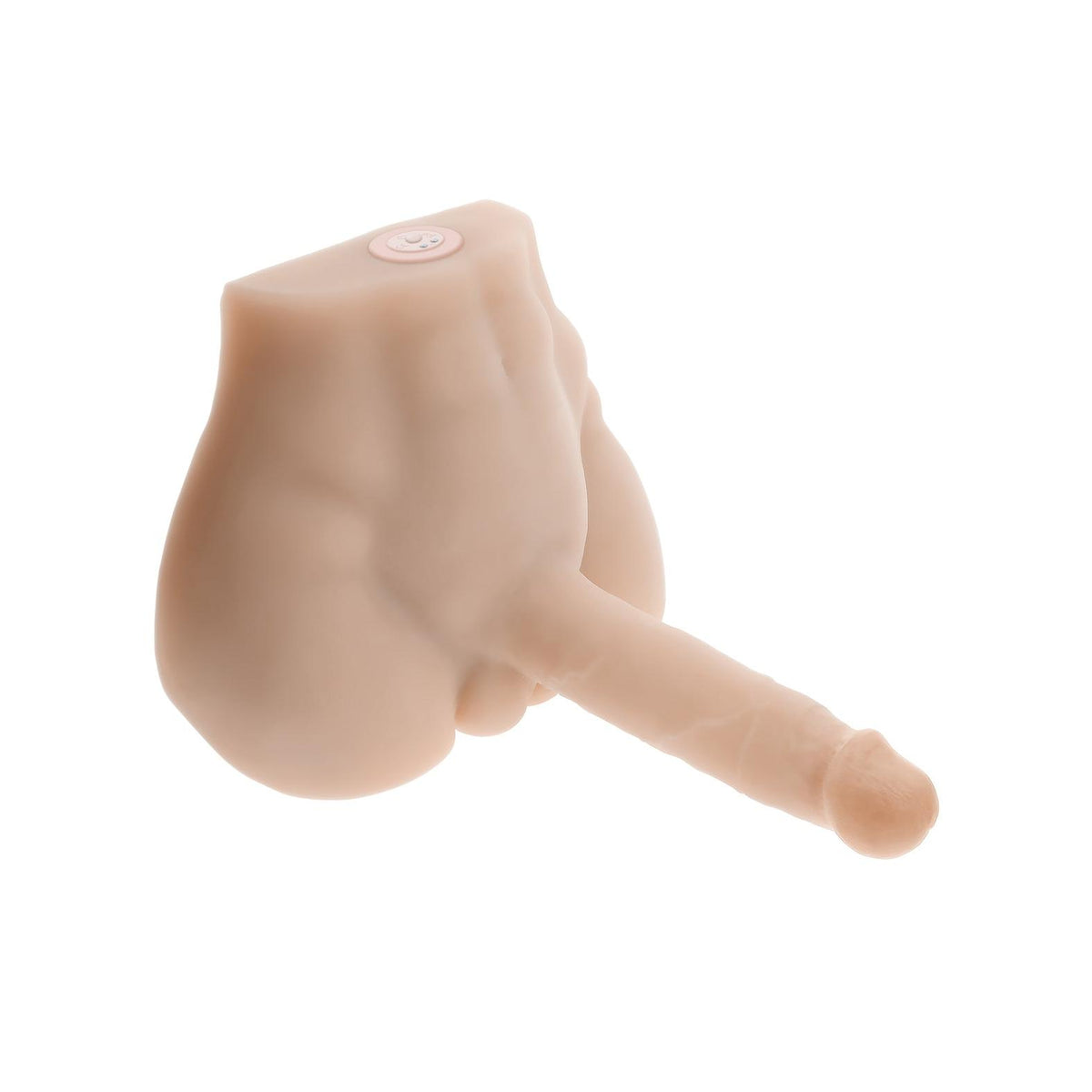 Evolved Easy Rider Thrusting & Vibrating Life-Like Dildo - Light