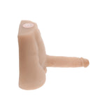 Evolved Easy Rider Thrusting & Vibrating Life-Like Dildo - Light