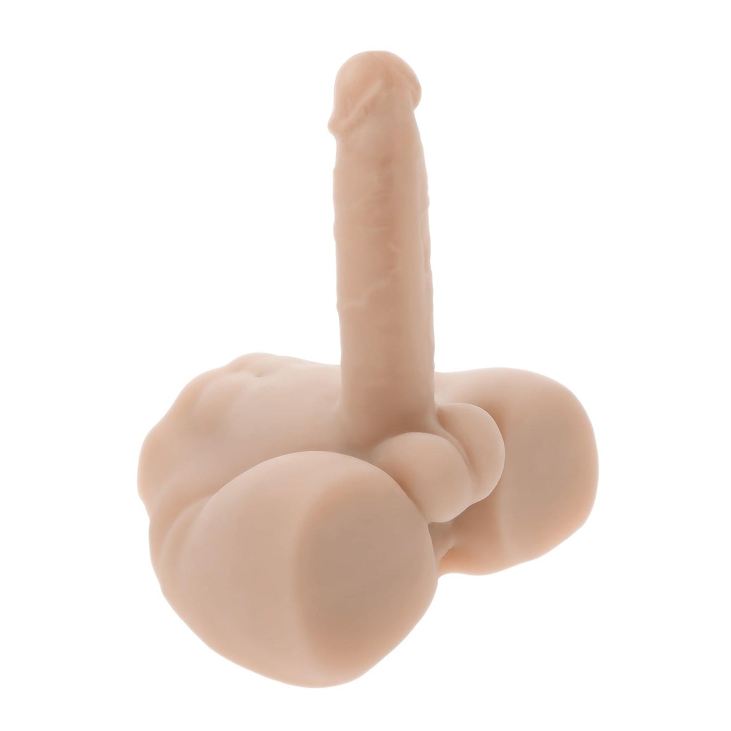 Evolved Easy Rider Thrusting & Vibrating Life-Like Dildo - Light