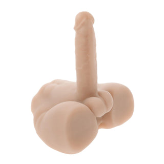 Evolved Easy Rider Thrusting & Vibrating Life-Like Dildo - Light